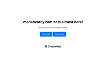 Tablet Screenshot of mariahcarey.com.br
